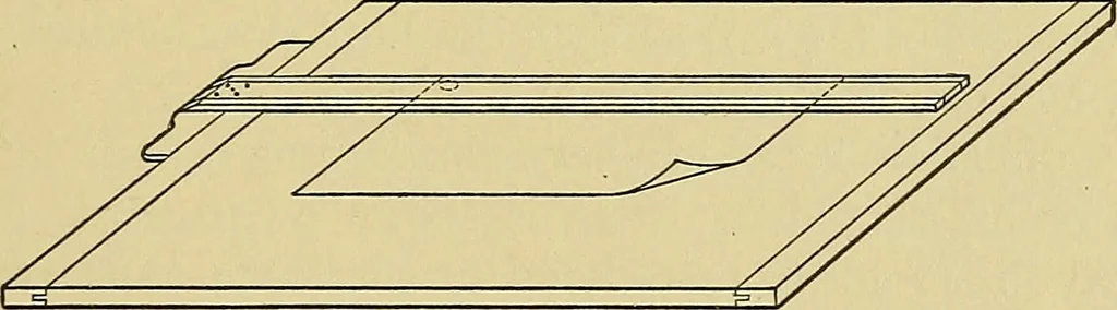 An illustration from Elements of drawing, 1912, leaf 128