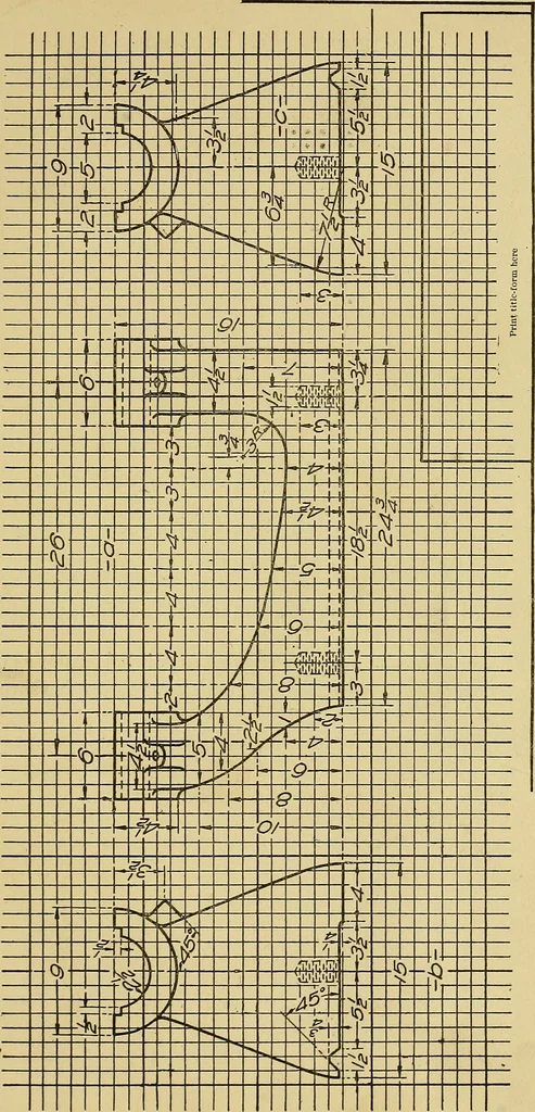 An illustration from Elements of drawing, 1912, leaf 164