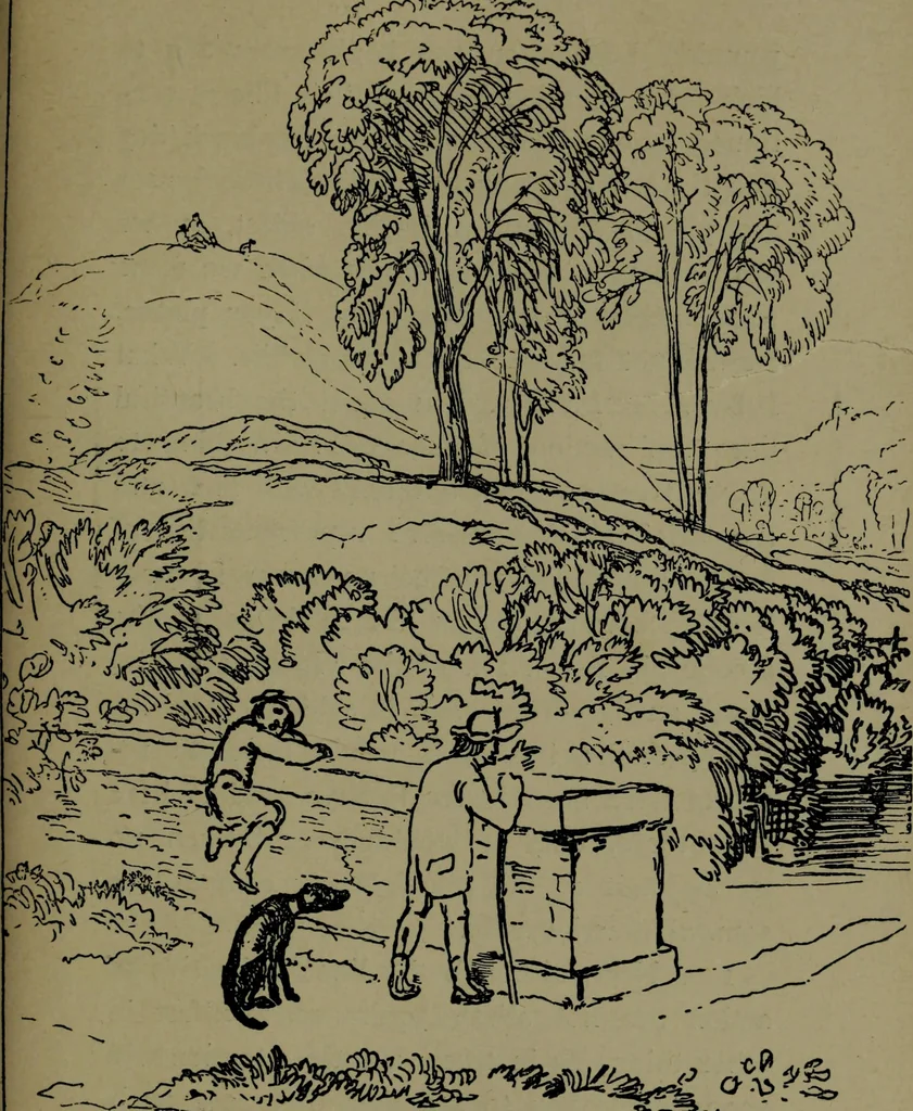 An illustration from The elements of drawing in three letters to beginners, 1898, leaf 165