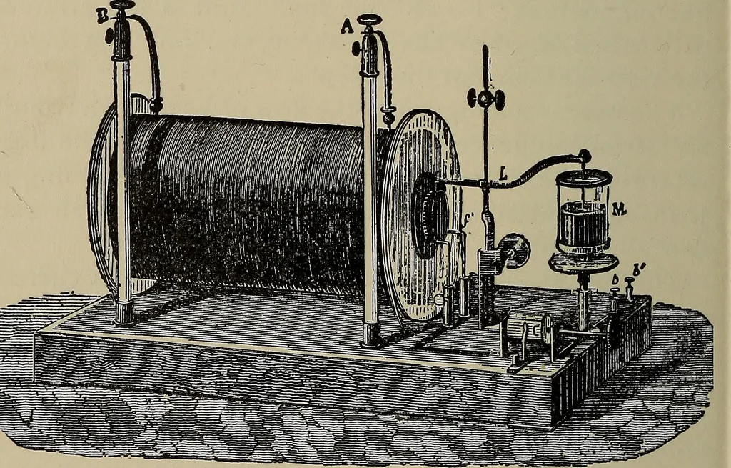 An illustration from The elements of dynamic electricity and magnetism, 1903, leaf 115