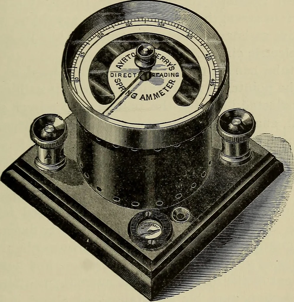 An illustration from The elements of dynamic electricity and magnetism, 1903, leaf 160