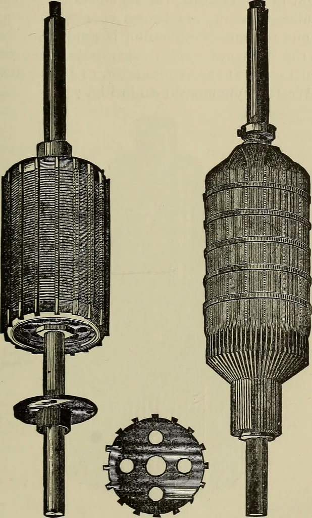 An illustration from The elements of dynamic electricity and magnetism, 1903, leaf 192