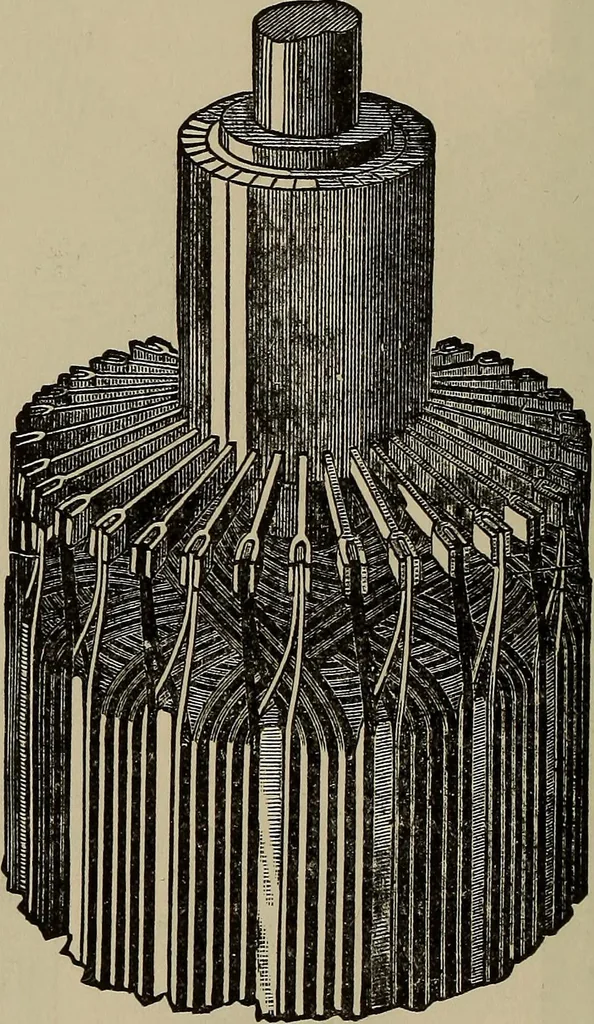 An illustration from The elements of dynamic electricity and magnetism, 1903, leaf 193