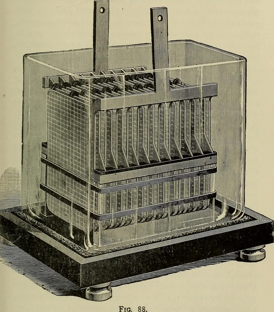 An illustration from The elements of dynamic electricity and magnetism, 1903, leaf 260