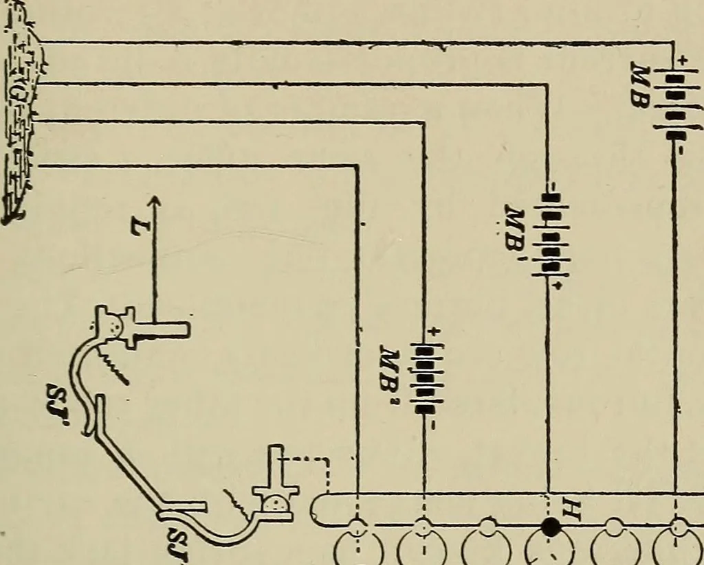 An illustration from The elements of dynamic electricity and magnetism, 1903, leaf 340