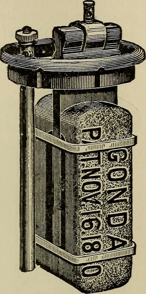 An illustration from The elements of dynamic electricity and magnetism, 1903, leaf 36