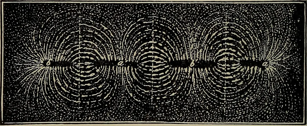 An illustration from The elements of dynamic electricity and magnetism, 1903, leaf 77