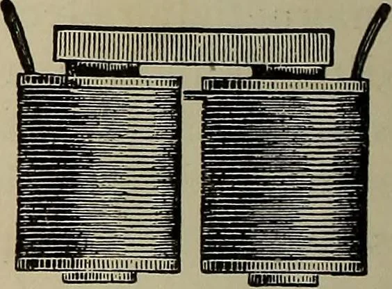An illustration from The elements of dynamic electricity and magnetism, 1903, leaf 95