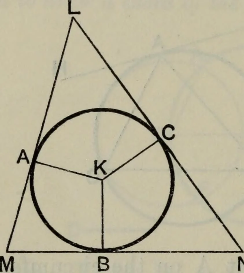 An illustration from The elements of Euclid for the use of schools and colleges; comprising the first six books and portions of the eleventh and twelfth books;, 1903, leaf 190