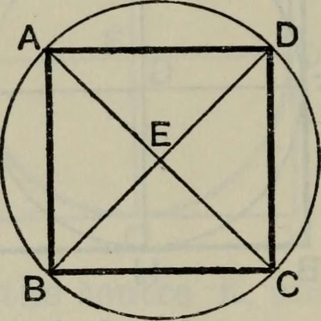 An illustration from The elements of Euclid for the use of schools and colleges; comprising the first six books and portions of the eleventh and twelfth books;, 1903, leaf 202