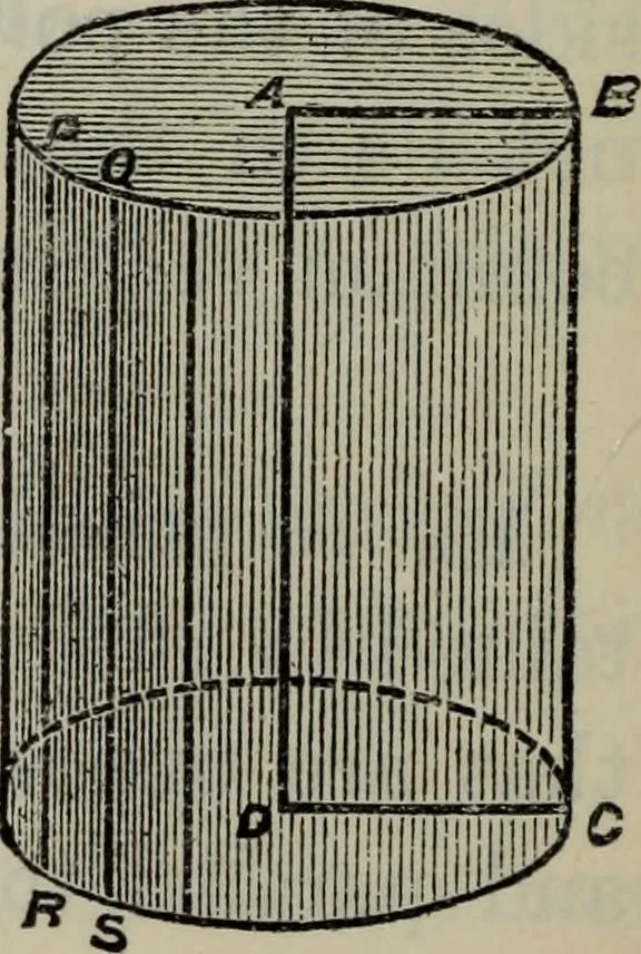 An illustration from The elements of Euclid for the use of schools and colleges; comprising the first six books and portions of the eleventh and twelfth books;, 1903, leaf 296