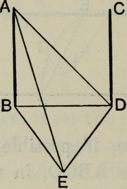 An illustration from The elements of Euclid for the use of schools and colleges; comprising the first six books and portions of the eleventh and twelfth books;, 1903, leaf 306