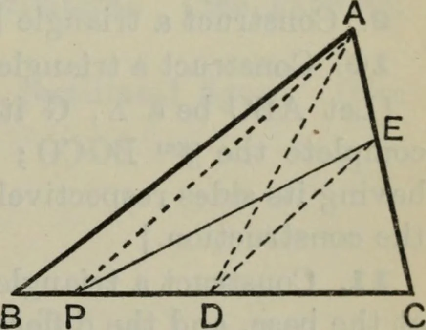 An illustration from The elements of Euclid for the use of schools and colleges; comprising the first six books and portions of the eleventh and twelfth books;, 1903, leaf 355