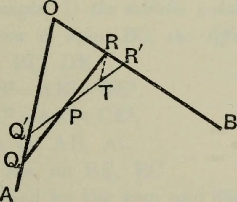 An illustration from The elements of Euclid for the use of schools and colleges; comprising the first six books and portions of the eleventh and twelfth books;, 1903, leaf 363