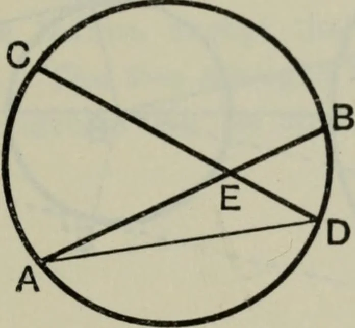 An illustration from The elements of Euclid for the use of schools and colleges; comprising the first six books and portions of the eleventh and twelfth books;, 1903, leaf 369