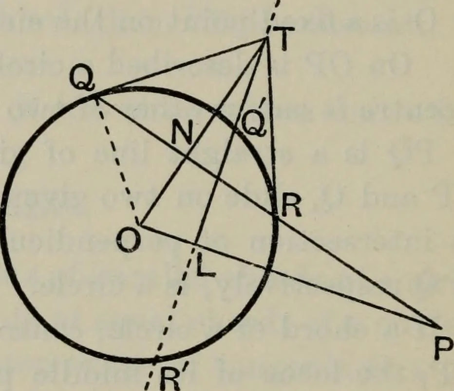 An illustration from The elements of Euclid for the use of schools and colleges; comprising the first six books and portions of the eleventh and twelfth books;, 1903, leaf 374