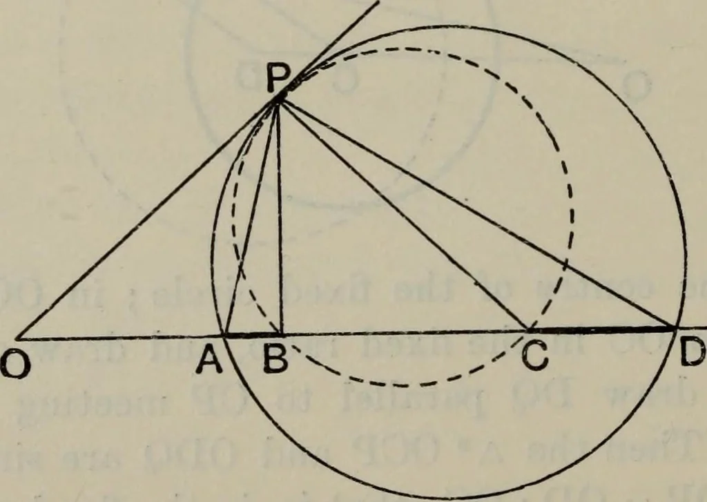 An illustration from The elements of Euclid for the use of schools and colleges; comprising the first six books and portions of the eleventh and twelfth books;, 1903, leaf 406
