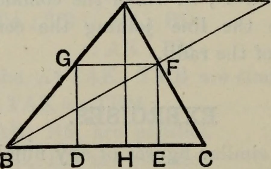An illustration from The elements of Euclid for the use of schools and colleges; comprising the first six books and portions of the eleventh and twelfth books;, 1903, leaf 410