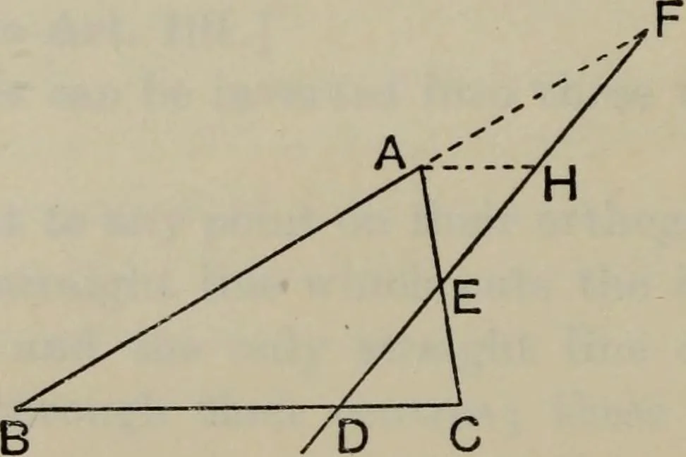 An illustration from The elements of Euclid for the use of schools and colleges; comprising the first six books and portions of the eleventh and twelfth books;, 1903, leaf 426