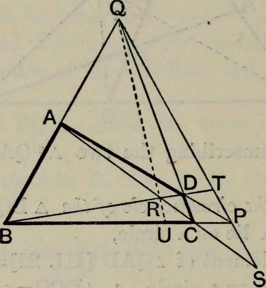 An illustration from The elements of Euclid for the use of schools and colleges; comprising the first six books and portions of the eleventh and twelfth books;, 1903, leaf 432