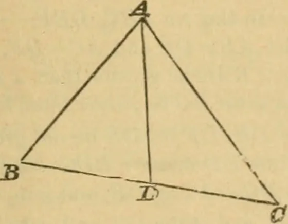 An illustration from Elements of geometry : containing books I to III, 1886, leaf 44
