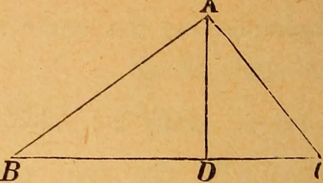 An illustration from Elements of geometry and trigonometry, 1886, leaf 101