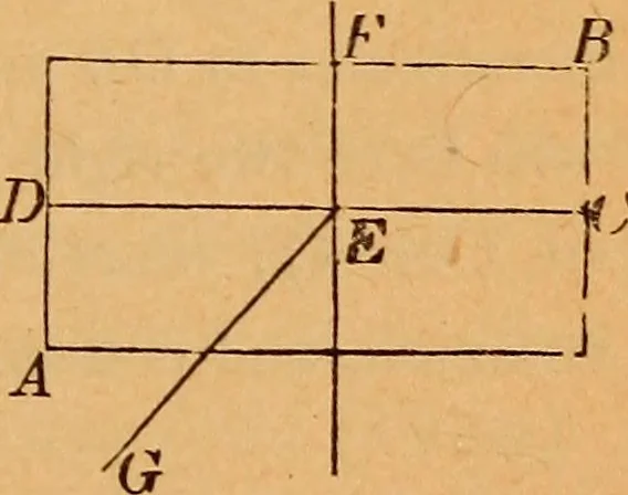 An illustration from Elements of geometry and trigonometry, 1886, leaf 122