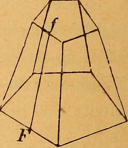 An illustration from Elements of geometry and trigonometry, 1886, leaf 245