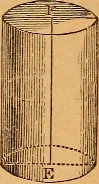 An illustration from Elements of geometry and trigonometry, 1886, leaf 250