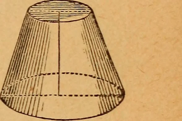 An illustration from Elements of geometry and trigonometry, 1886, leaf 254