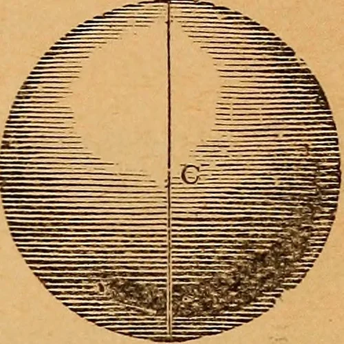An illustration from Elements of geometry and trigonometry, 1886, leaf 258