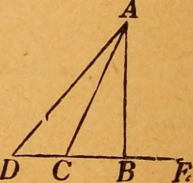 An illustration from Elements of geometry and trigonometry, 1886, leaf 31