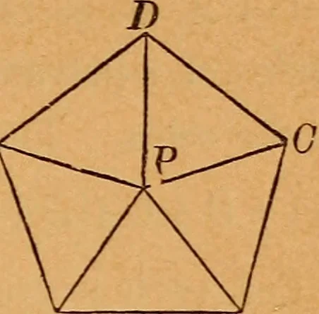 An illustration from Elements of geometry and trigonometry, 1886, leaf 34