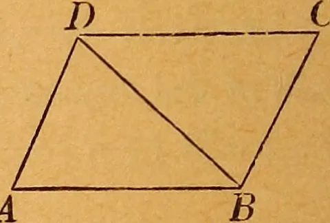 An illustration from Elements of geometry and trigonometry, 1886, leaf 37