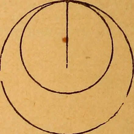 An illustration from Elements of geometry and trigonometry, 1886, leaf 41