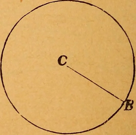An illustration from Elements of geometry and trigonometry, 1886, leaf 55