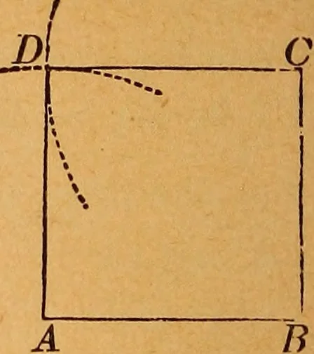 An illustration from Elements of geometry and trigonometry, 1886, leaf 63