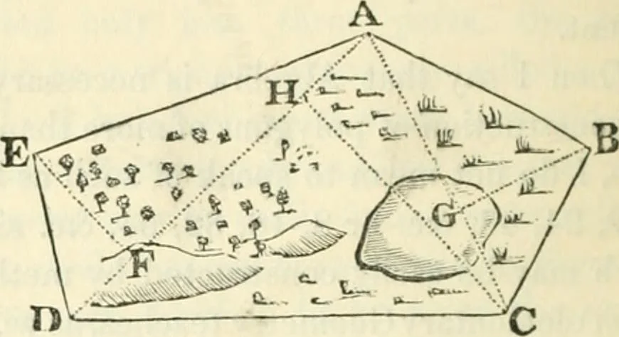An illustration from Elements of geometry for the use of schools, 1854, leaf 32