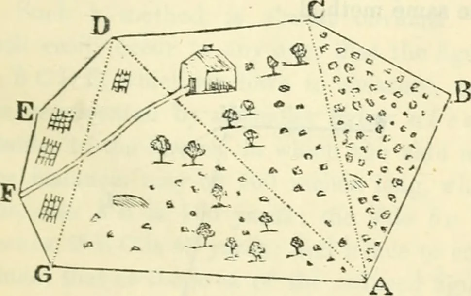 An illustration from Elements of geometry for the use of schools, 1854, leaf 39