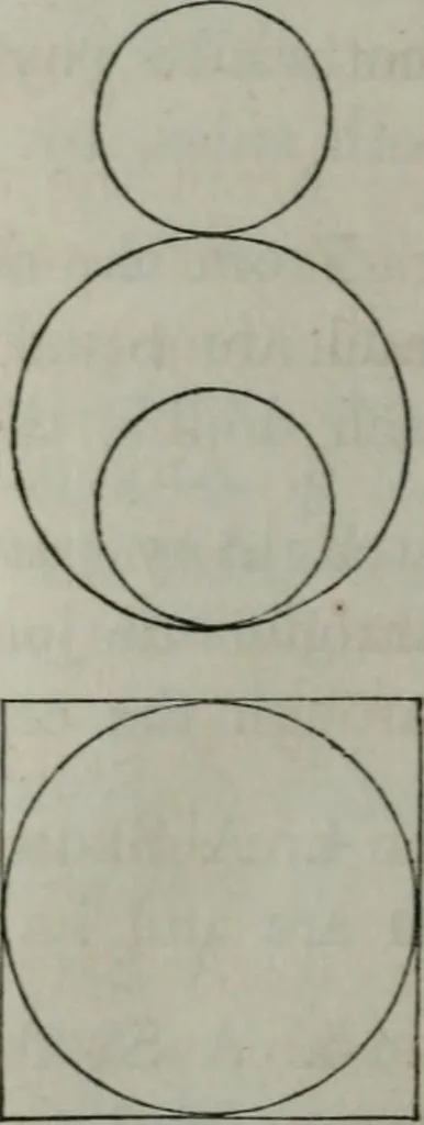 An illustration from Elements of geometry and trigonometry. Revised and adapted to the course of mathematical instruction in the United States, 1856, leaf 63