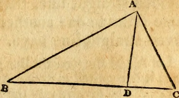 An illustration from Elements of geometry : containing the first six books of Euclid, with a supplement on the quadrature of the circle, and the geometry of solids : to which are added, Elements of plane and spherical geometry, 1826, leaf 128