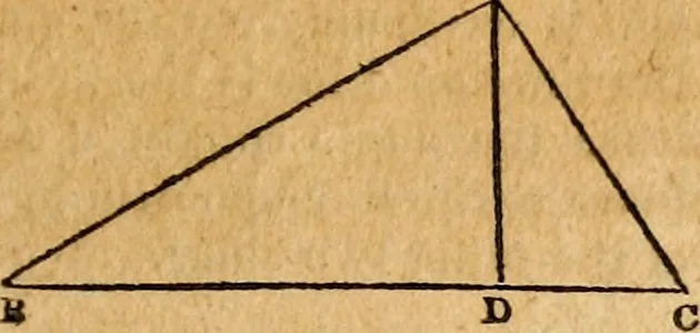 An illustration from Elements of geometry : containing the first six books of Euclid, with a supplement on the quadrature of the circle, and the geometry of solids : to which are added, Elements of plane and spherical geometry, 1826, leaf 230