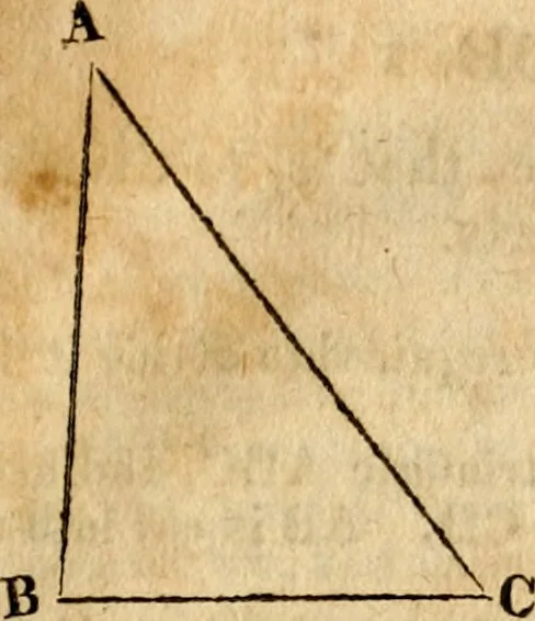 An illustration from Elements of geometry : containing the first six books of Euclid, with a supplement on the quadrature of the circle, and the geometry of solids : to which are added, Elements of plane and spherical geometry, 1826, leaf 24