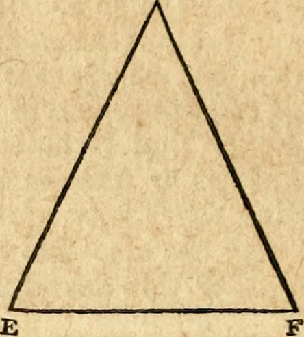 An illustration from Elements of geometry : containing the first six books of Euclid, with a supplement on the quadrature of the circle, and the geometry of solids : to which are added, Elements of plane and spherical geometry, 1826, leaf 285