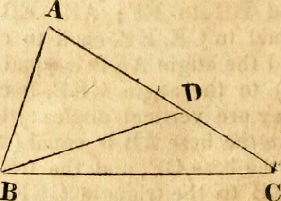 An illustration from Elements of geometry : containing the first six books of Euclid, with a supplement on the quadrature of the circle, and the geometry of solids : to which are added, Elements of plane and spherical geometry, 1826, leaf 29