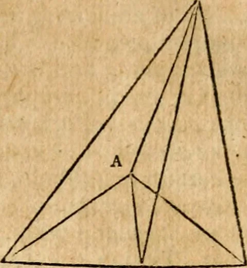 An illustration from Elements of geometry : containing the first six books of Euclid, with a supplement on the quadrature of the circle, and the geometry of solids : to which are added, Elements of plane and spherical geometry, 1826, leaf 314