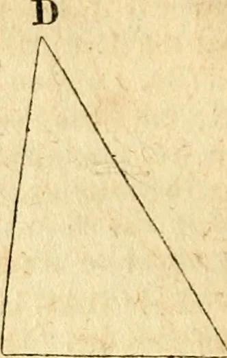 An illustration from Elements of geometry : containing the first six books of Euclid, with a supplement on the quadrature of the circle, and the geometry of solids : to which are added, Elements of plane and spherical geometry, 1826, leaf 35