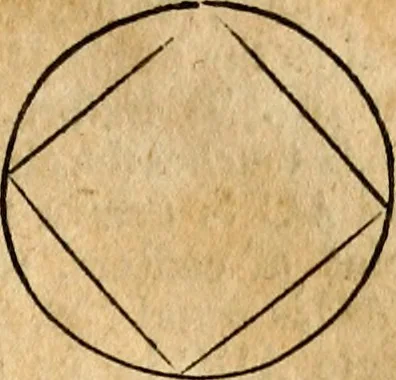 An illustration from Elements of geometry : containing the first six books of Euclid, with a supplement on the quadrature of the circle, and the geometry of solids : to which are added, Elements of plane and spherical geometry, 1826, leaf 90