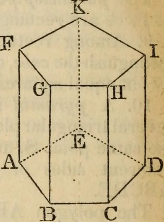 An illustration from Elements of geometry and trigonometry, 1835, leaf 144