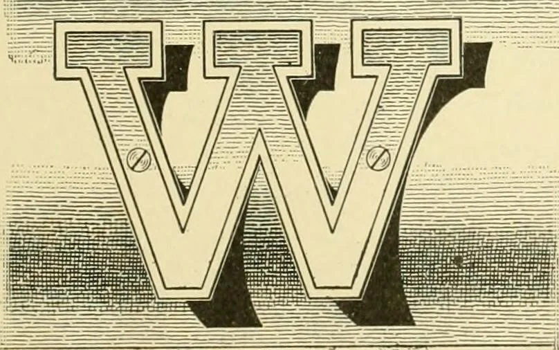 An illustration from Elements of lettering and sign painting;, 1899, leaf 43
